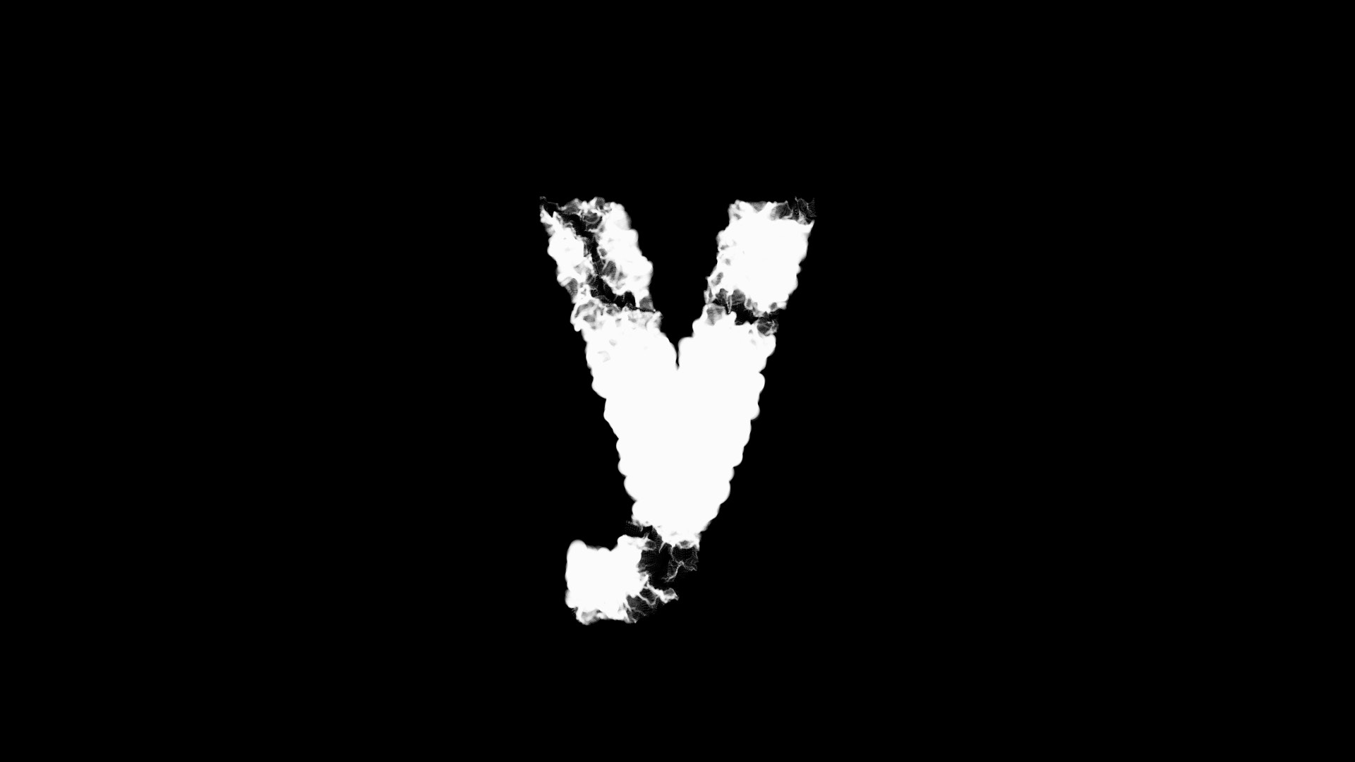 Generative letterforms created with Processing